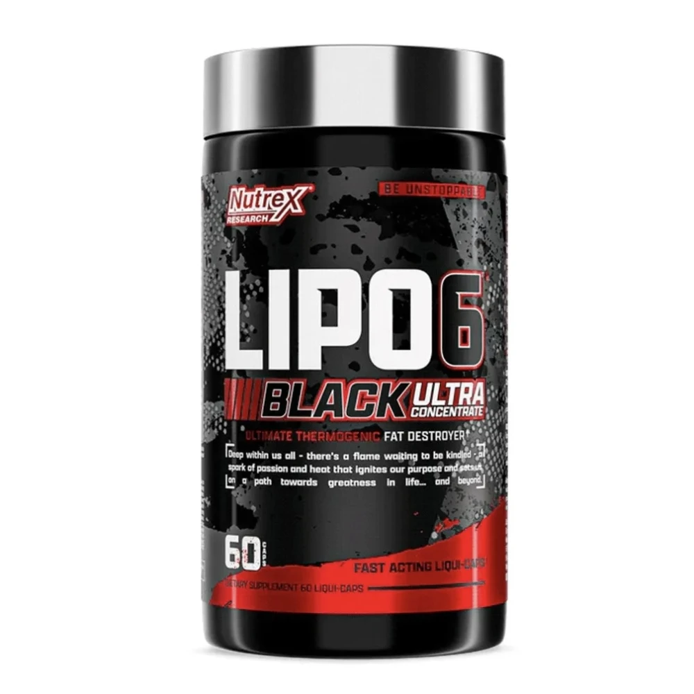 Lipo 6 Black Ultra Concentrado Nutrex 60 Cápsulas